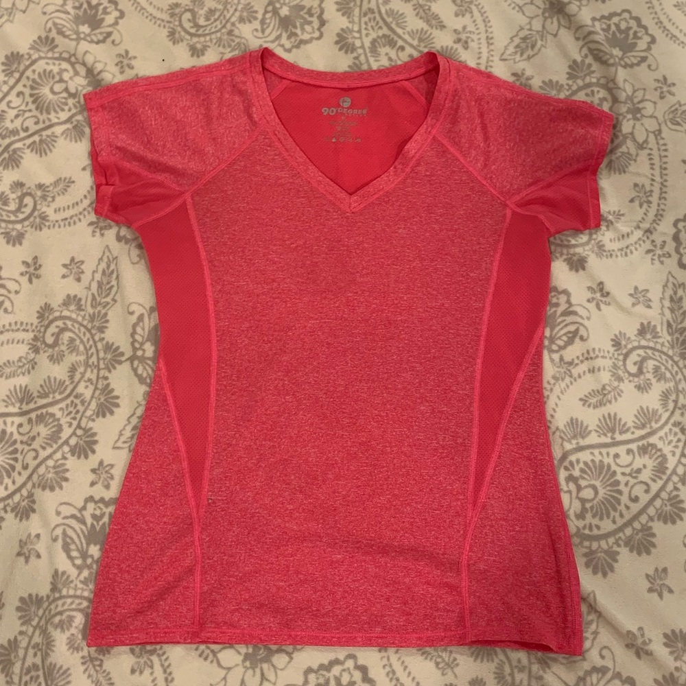 Hot Pink 90 Degrees Athletic T-Shirt